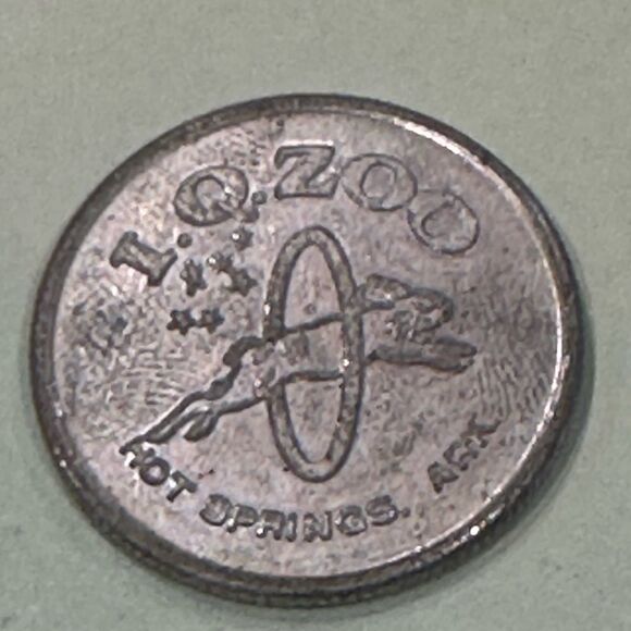 IQ Zoo Silver Token Hot Springs Arkansas wonderland - Picture 3 of 8